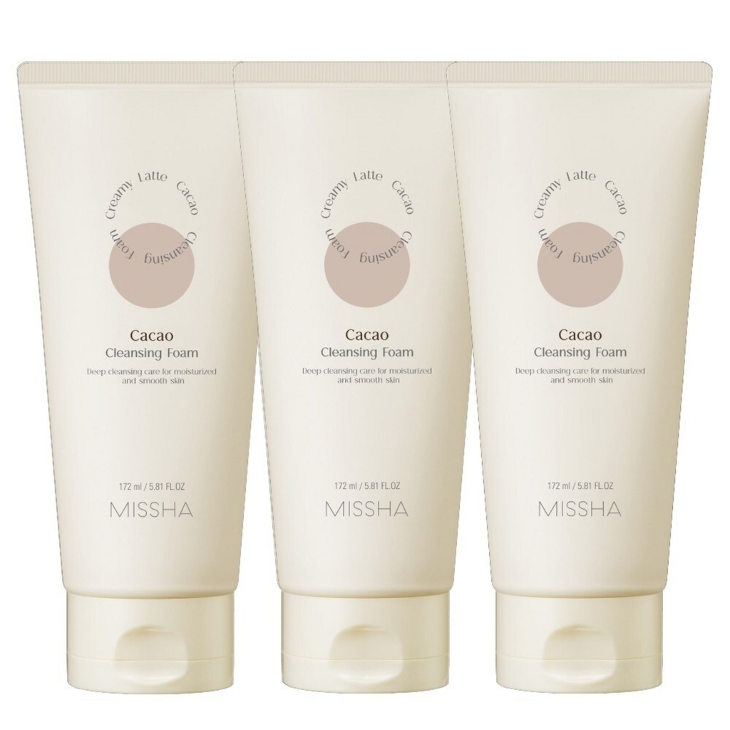 Missha Creamy Latte Cleansing Foam Cacao