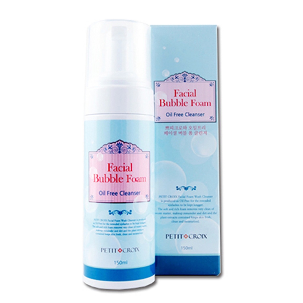 Petit Croix Facial Bubble Foam Oil Free Cleanser