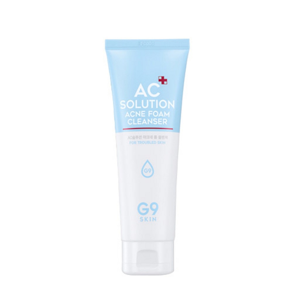 Gine Skin AC+ Solution Acne Foam Cleanser