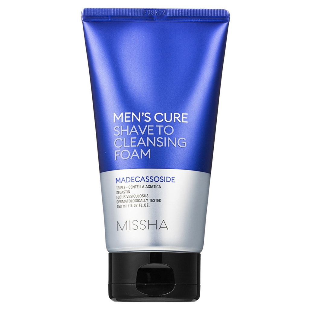 Missha Men's Cure Shave to Cleansing Foam