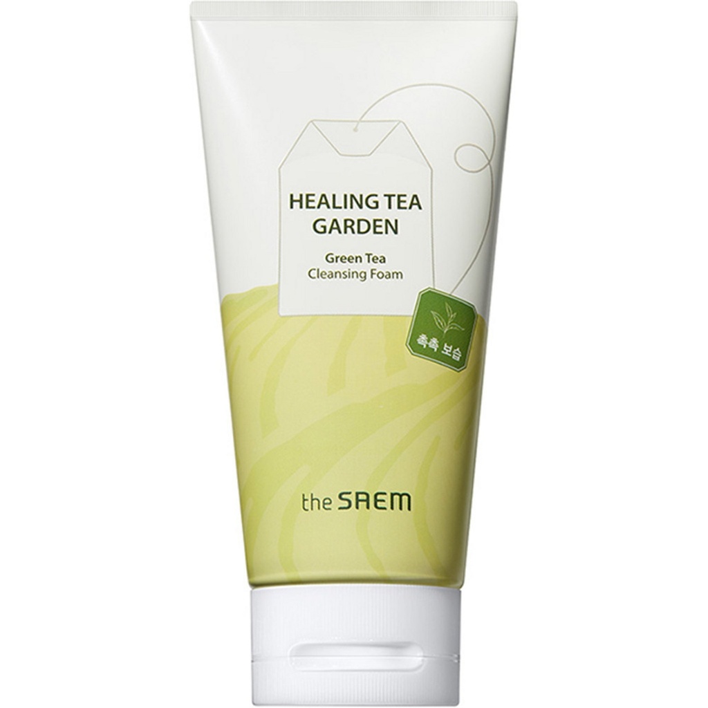 The Saem Healing Tea Garden Green Tea Cleansing Foam