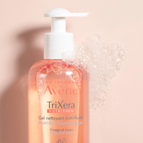 Avene Trixera Weak Acid Cleansing Gel 400ml + Trixera Lotion 10ml