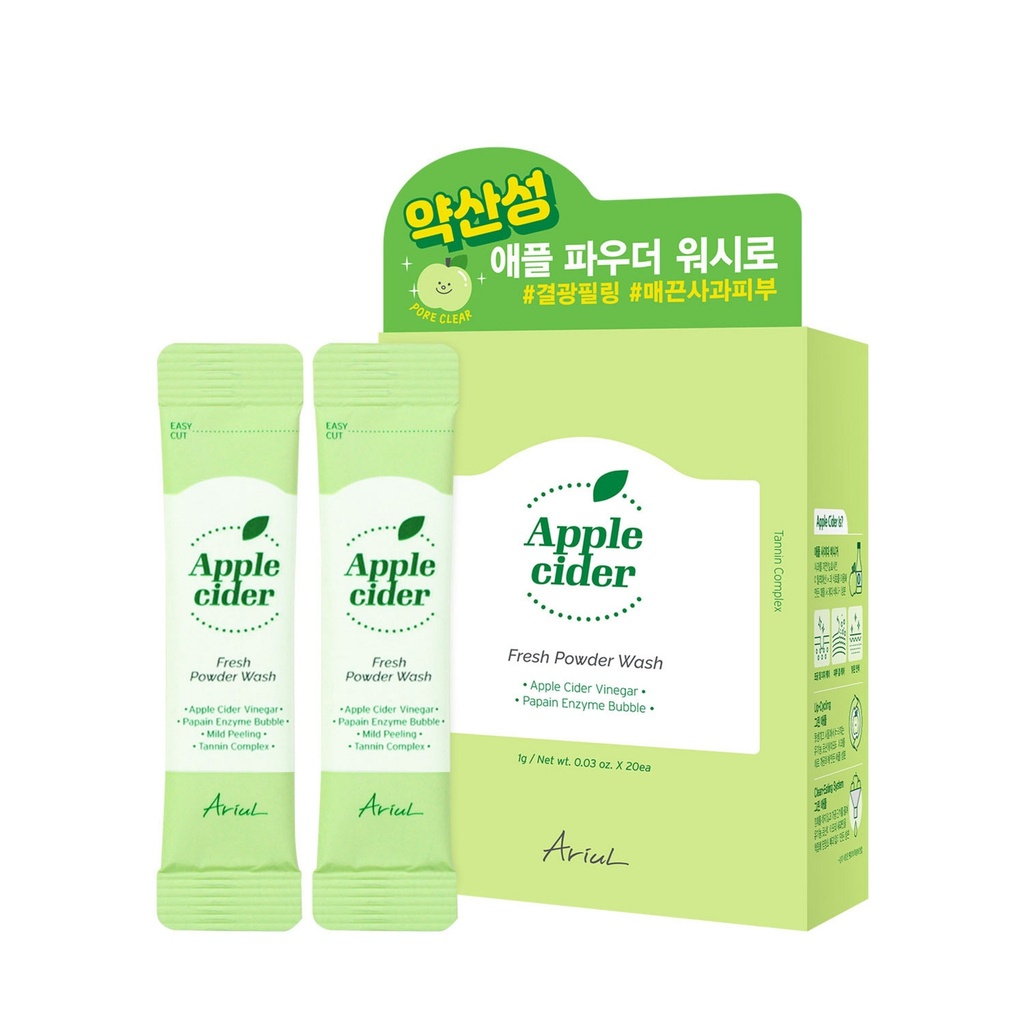 Ariel Apple Cider Fresh Powder Wash 20p