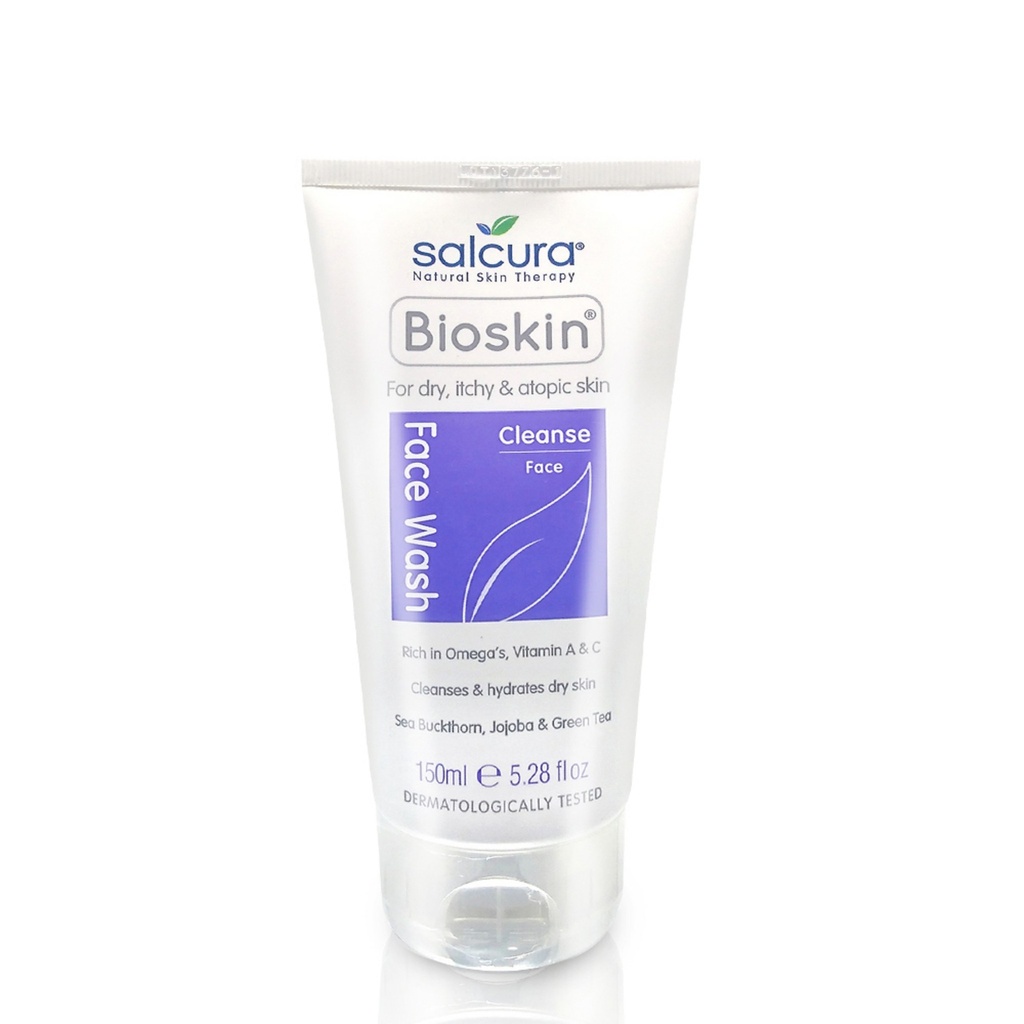 Salcura Bioskin Face Cleansing Wash for Dry Skin