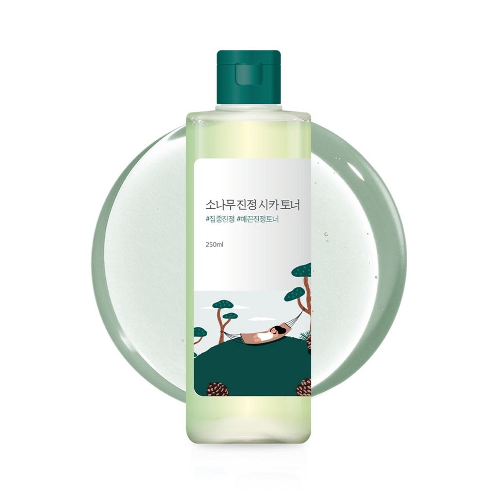 Round Lab Pine Tree Calming Cica Toner