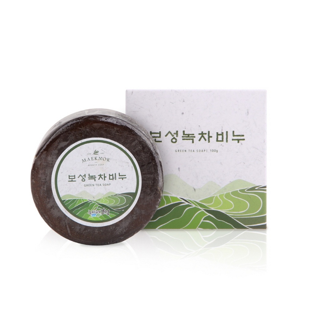 Macknock Bosung Green Tea Soap Gift Set