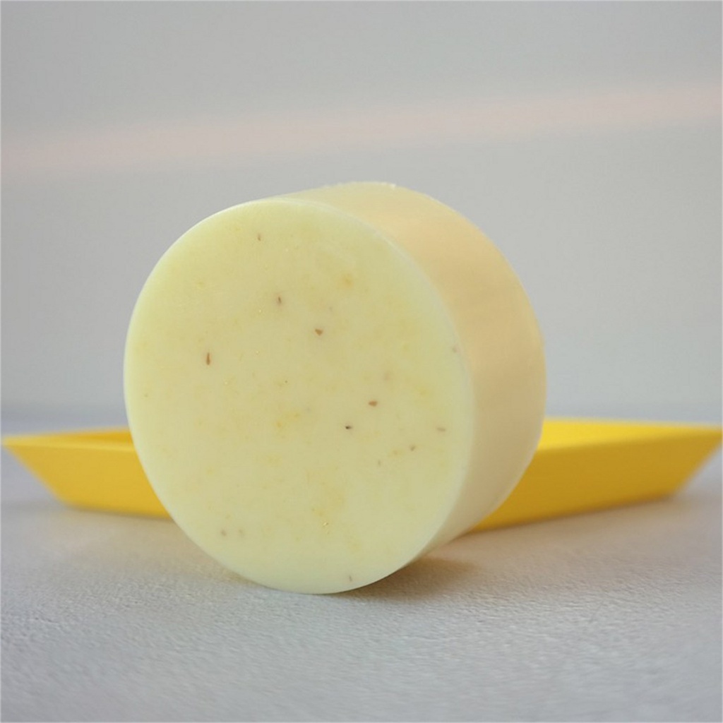 Highly Concentrated Soap Lemon Fresh Juice Soap 100g with Whole Lemon Grinded in YB Mom