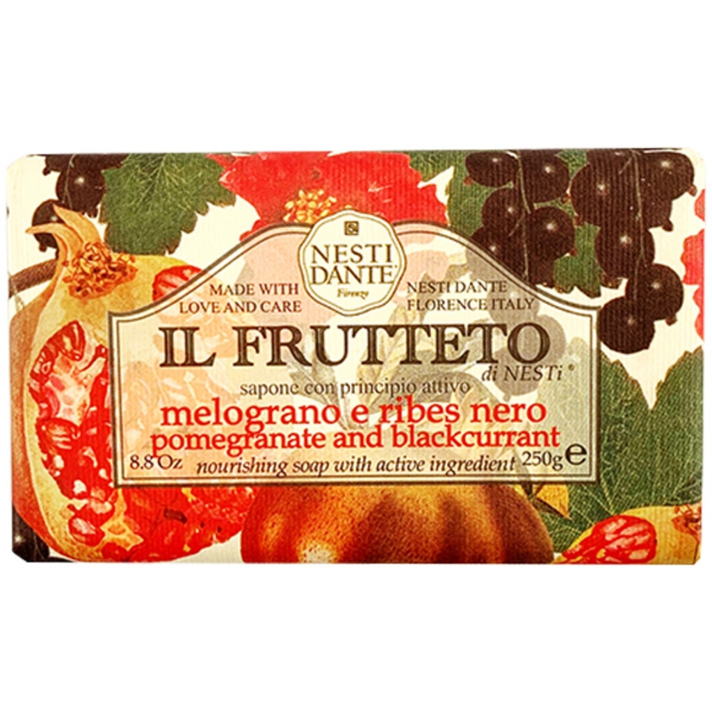 Nestidante Soap Il Frutetto Pomegranate and Blackcurrant