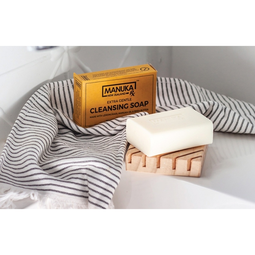 ManukaRx Extra Gentle Cleansing Soap Yellow 73 x 26 x 50 mm