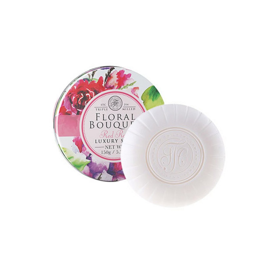 TSTC Floral Bouquet Soap Red Rose