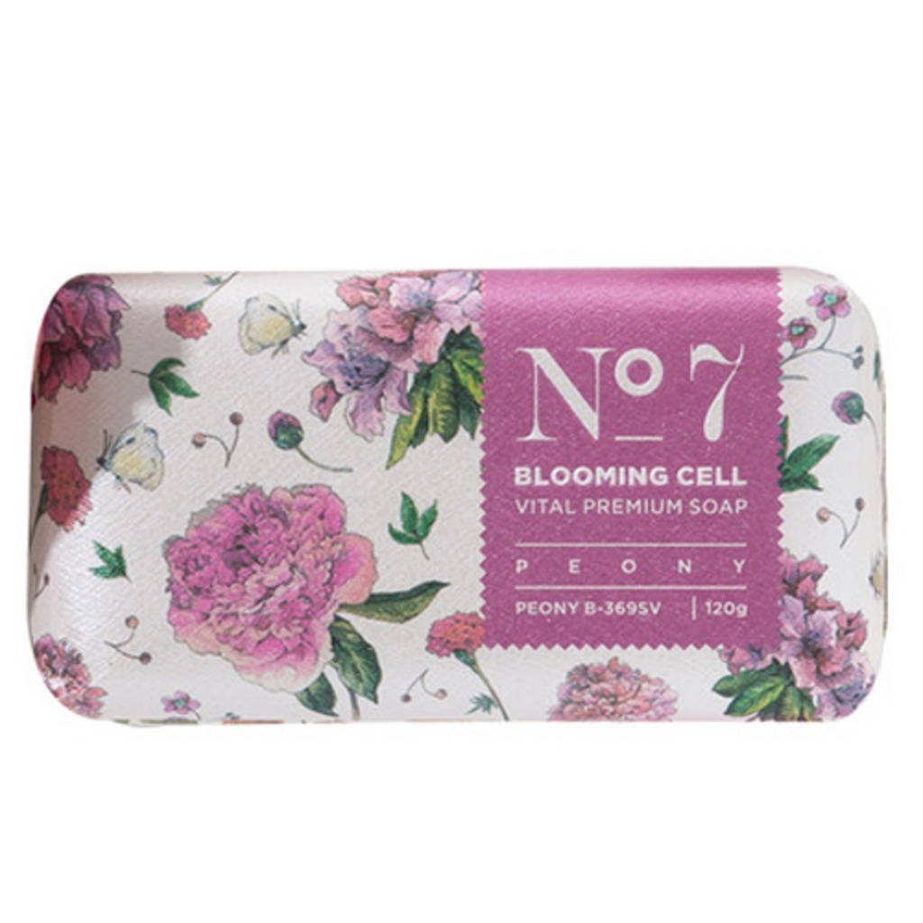 Seolreim Cosmetics Bloomingcell Vital Premium Face Soap No.7 Peony