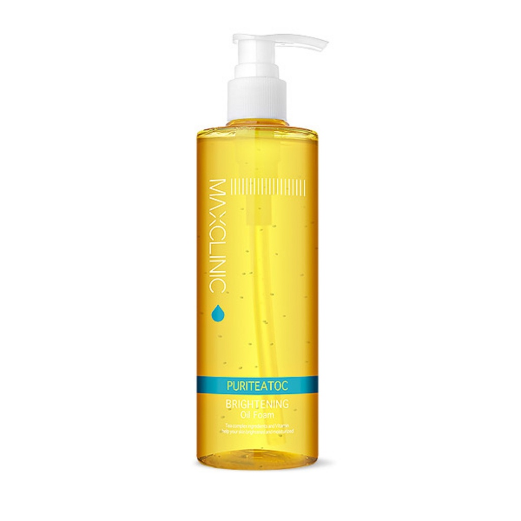 Max Clinic Purity Talk Brightening Cleansing Oil Foam