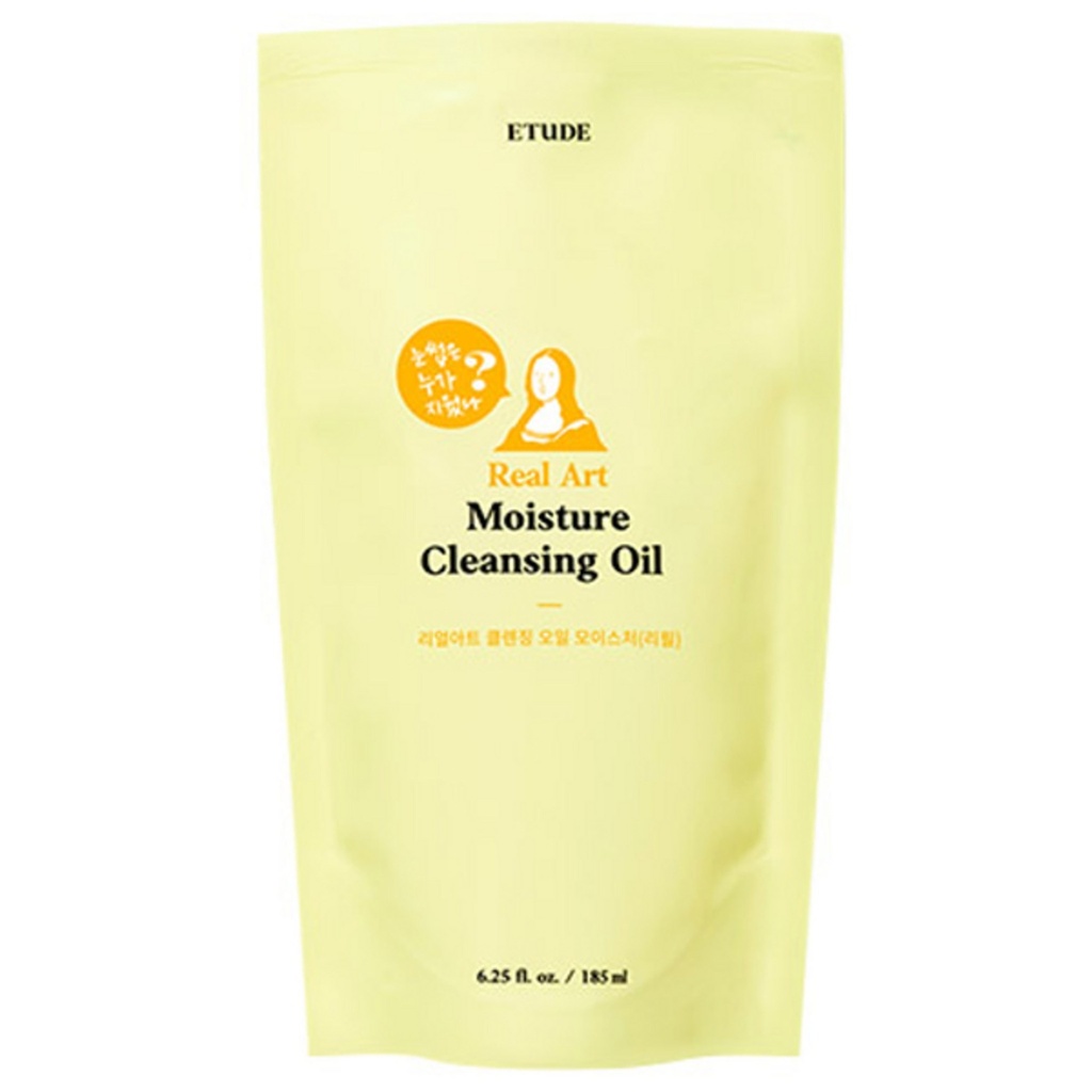 ETUDE Real Art Cleansing Oil Moisture Refill NEW