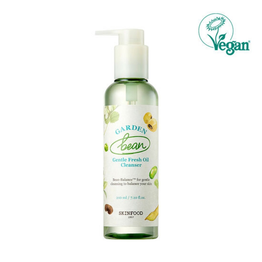 SKINFOOD Garden Bean Gentle Fresh Oil Cleanser