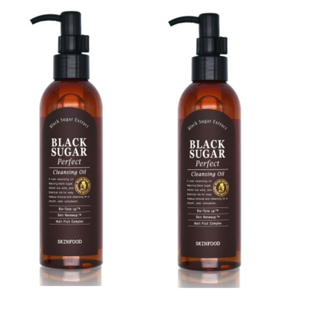 SKINFOOD Black Sugar Perfect Cleansing Oil 2p