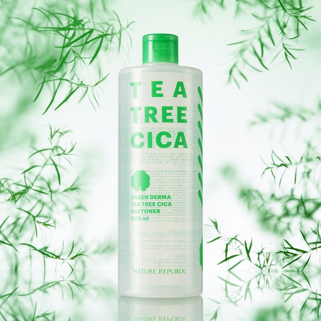 Nature Republic Green Derma Tea Tree Cica Big Toner