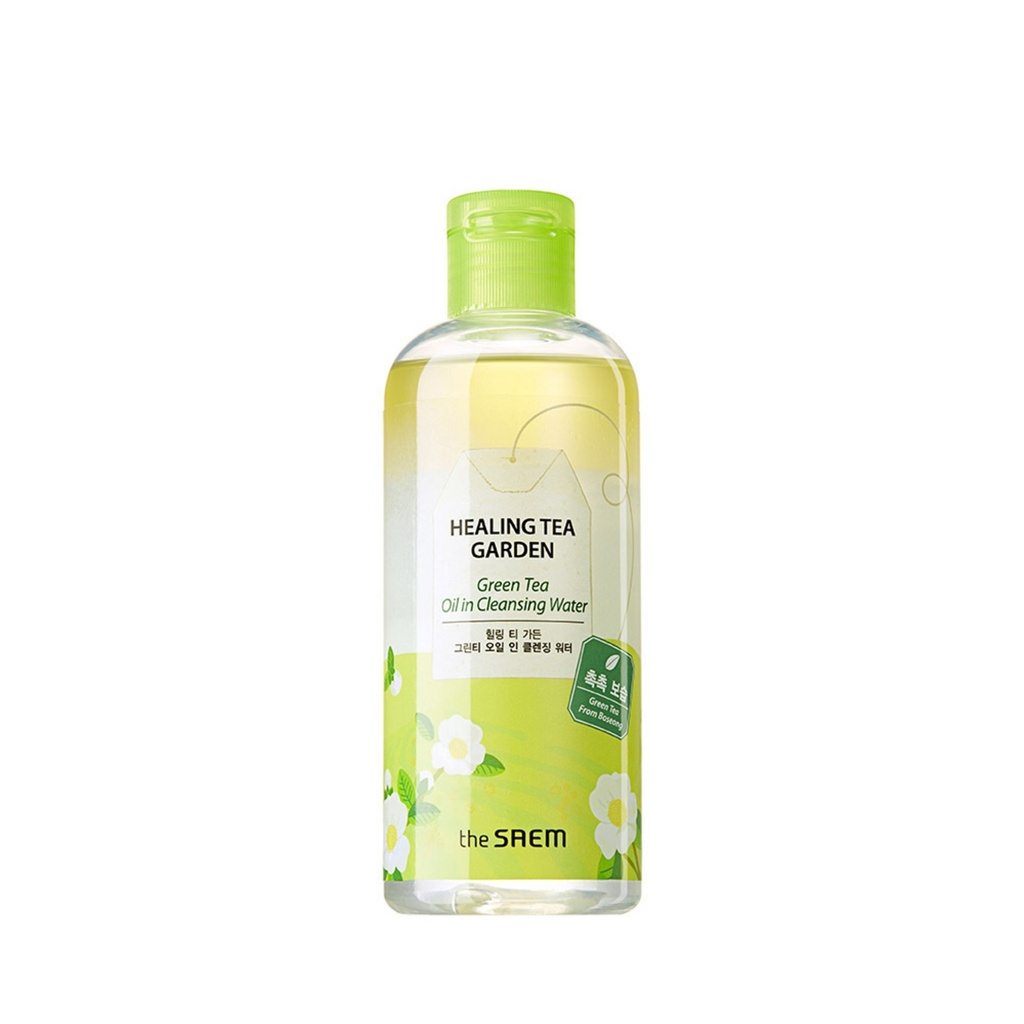 The Saem Healing Tea Garden Green Tea Oil in Cleansing Water