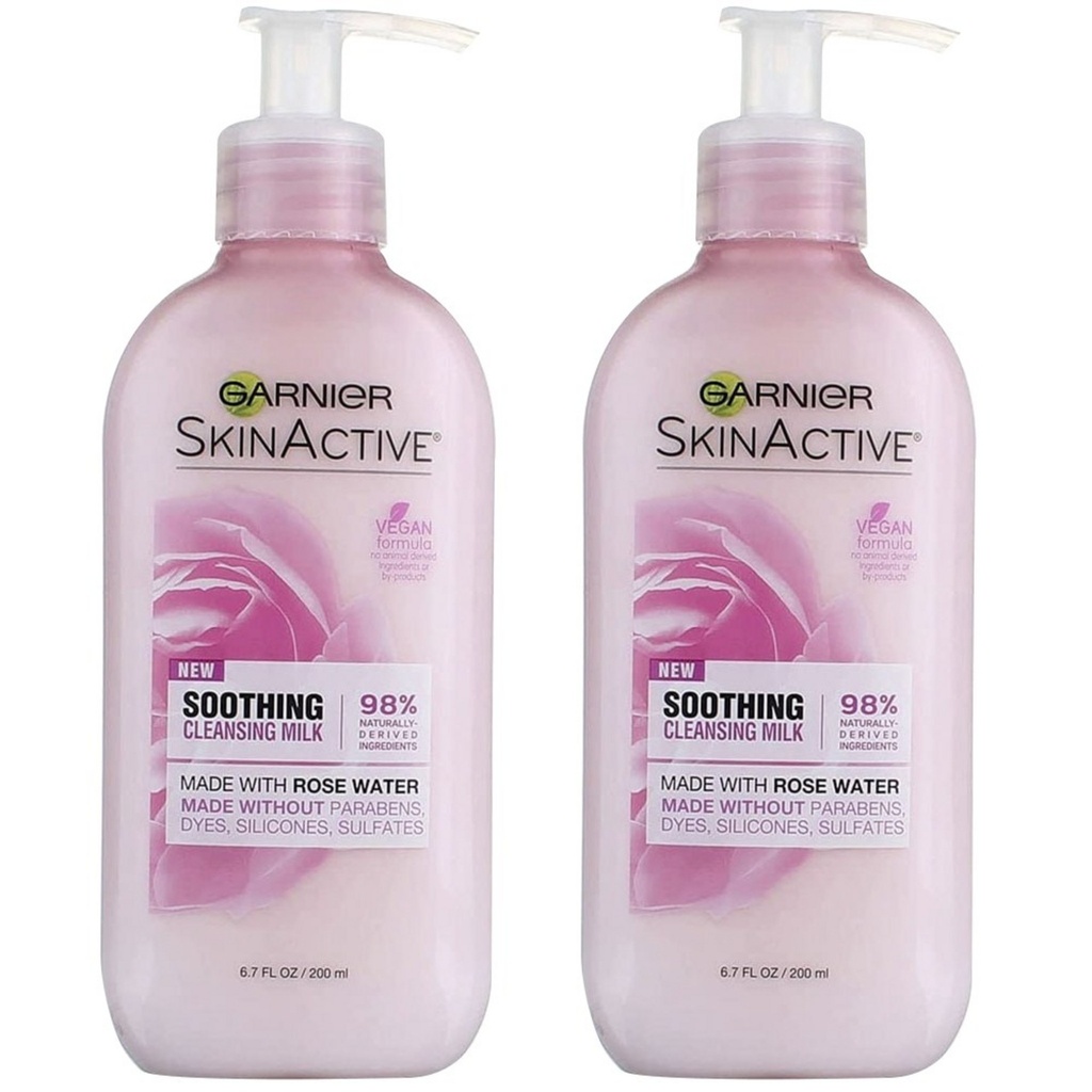 Garnier Skin Active Soothing Cleansing Milk Rose Water