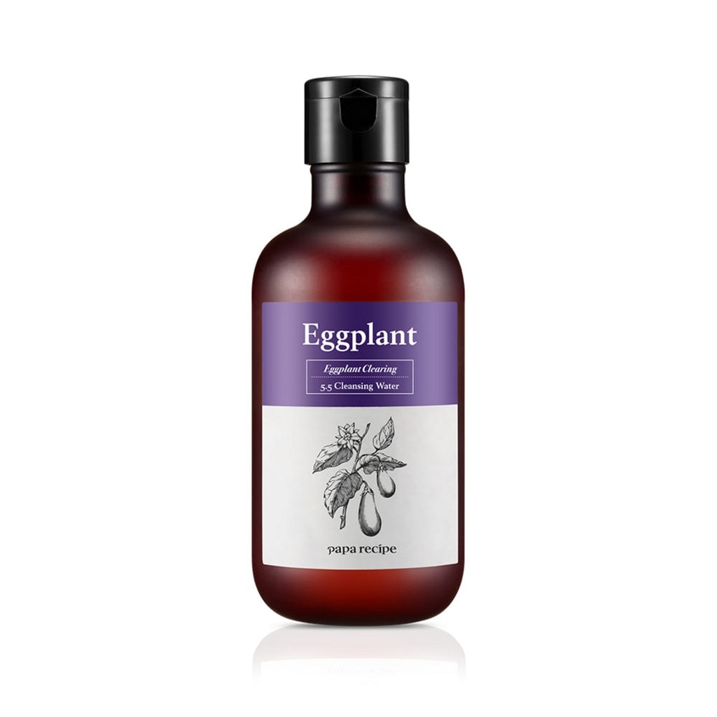 Paparecipe Eggplant Clearing 5.5 Cleansing Water