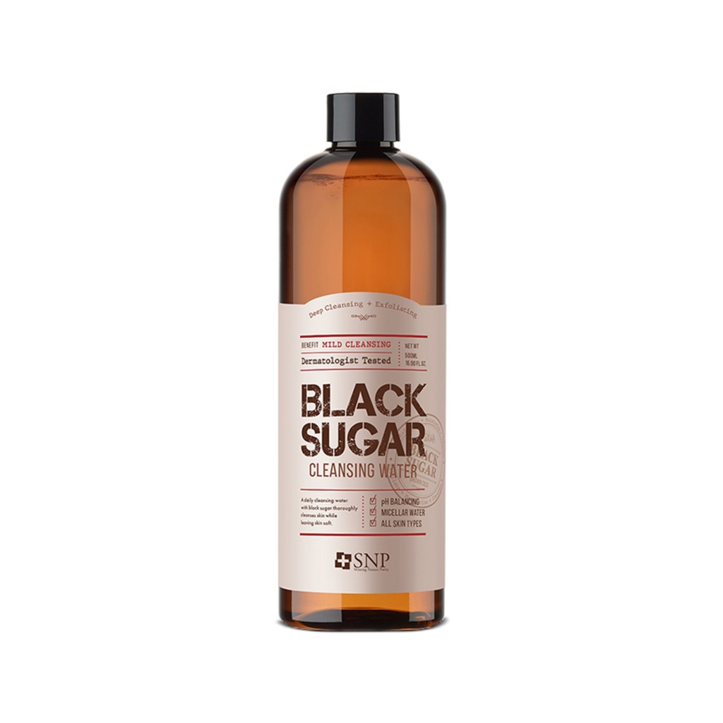 S&P Black Sugar Moist Cleansing Water