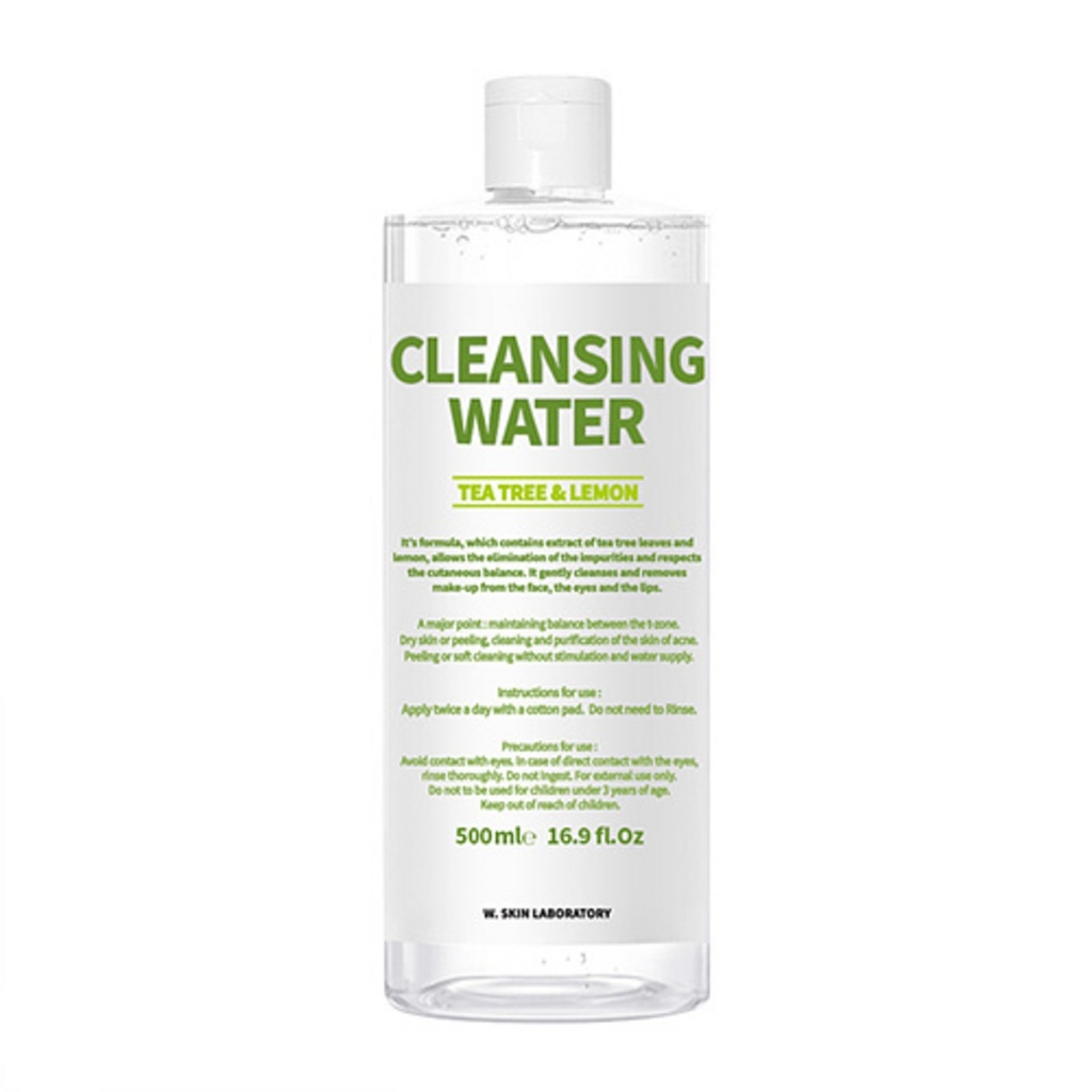 W Skin Lab Treemon Cleansing Water