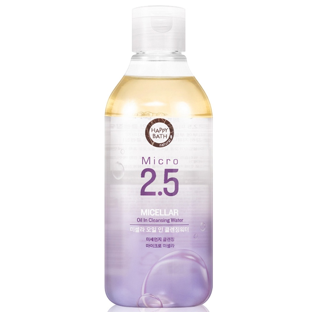 Happy Bath Micro 2.5 Micellar Oil In Cleansing Water