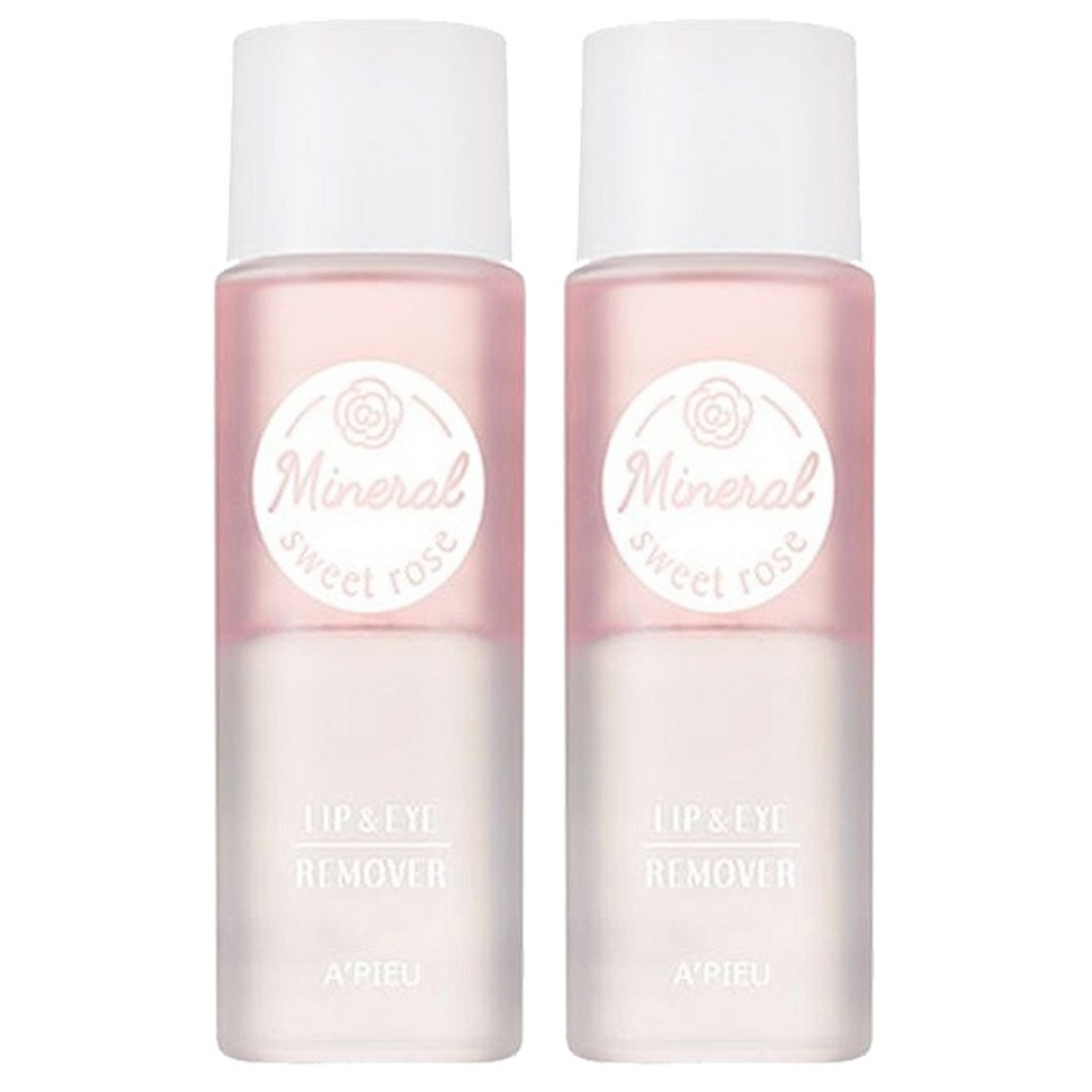 APIEU Mineral Lip & Eye Remover Sweet Rose