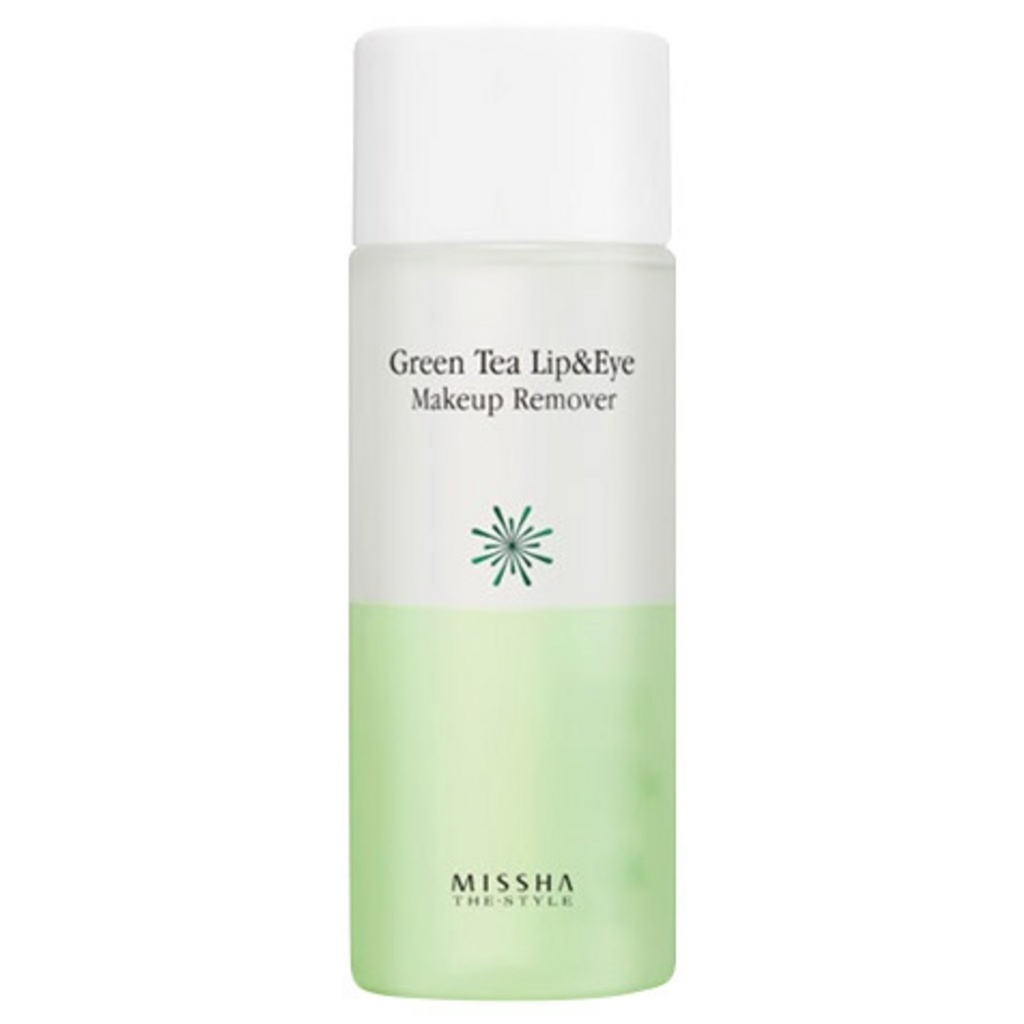 Missha The Style Green Tea Lip & Eye Makeup Remover