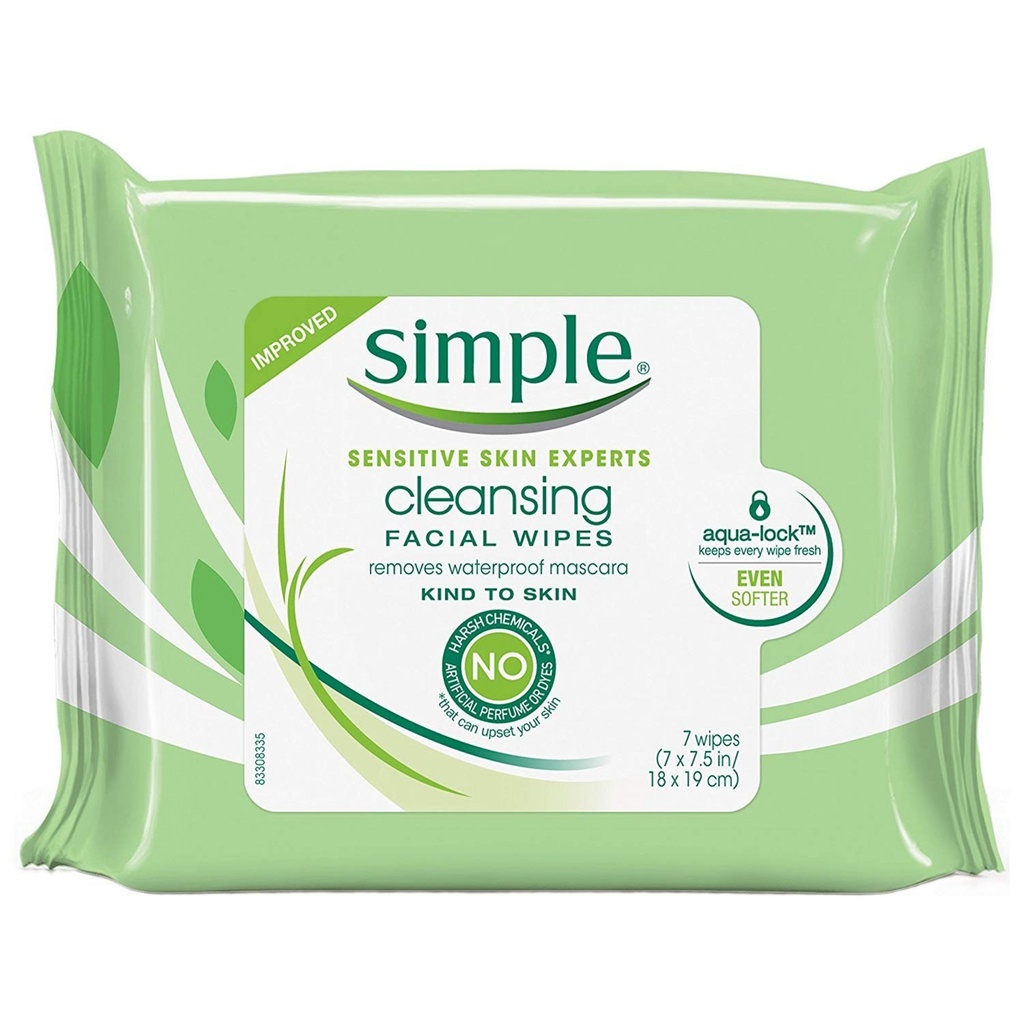Simple Cleansing Facial Wipes