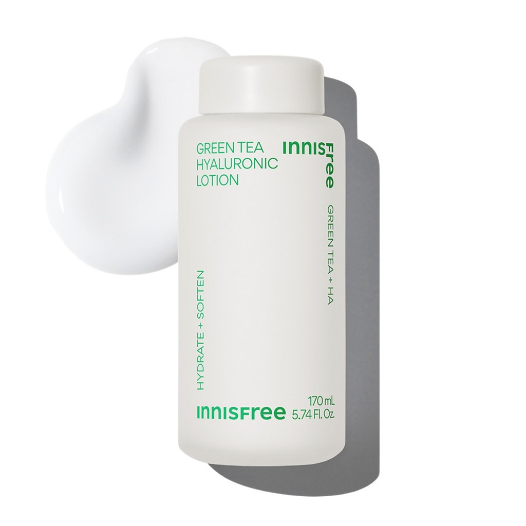 Innisfree New Green Tea Hyaluronic Acid High Moisture Lotion