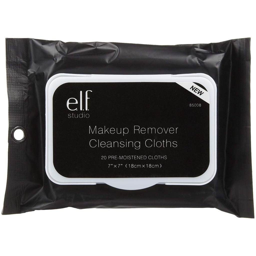 elf studio makeup remover cleansing cloth