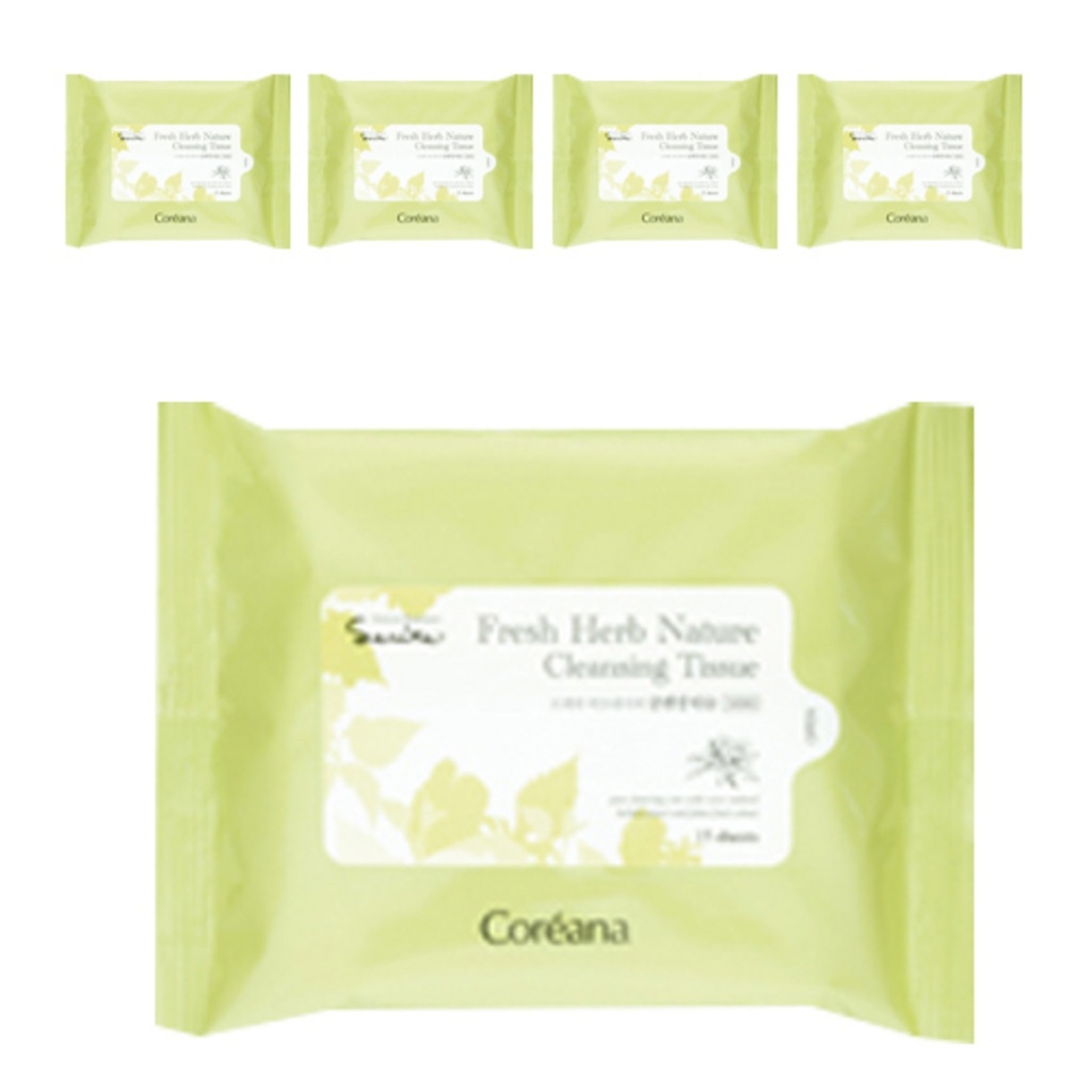 Coreana Senite Fresh Herb Nature Cleansing Tissue