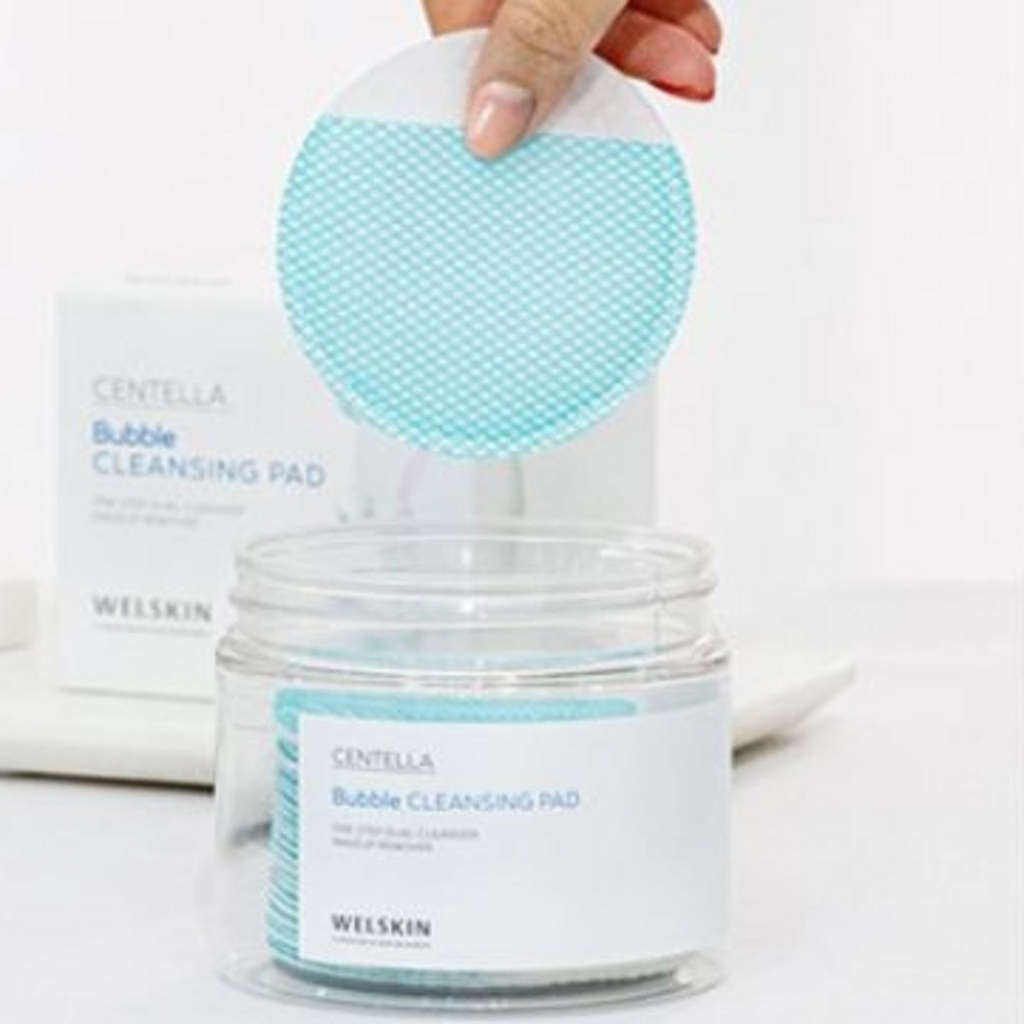 Wellskin Centella Bubble Cleansing Pad