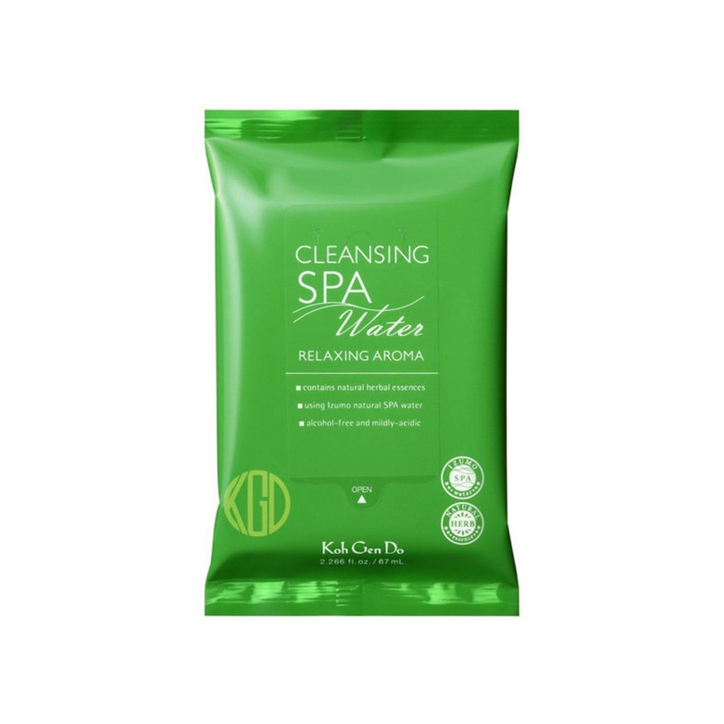 Kogendo Water Cloth Relaxing Aroma H Green Cleansing Tissue