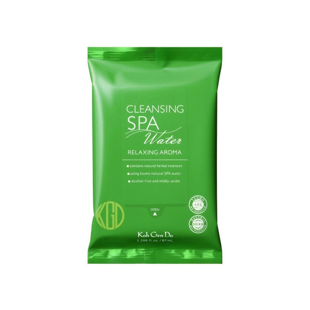 Kogendo Water Cloth Relaxing Aroma H Green Cleansing Tissue