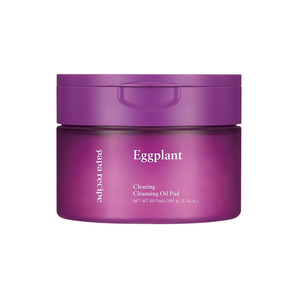 Papa Recipe Eggplant Clearing Cleansing Oil Pad