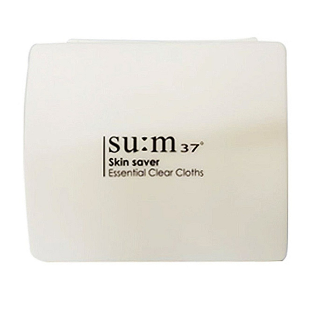 Su:m37 Skin Saver Essential Clear Cloth Cleansing Tissue