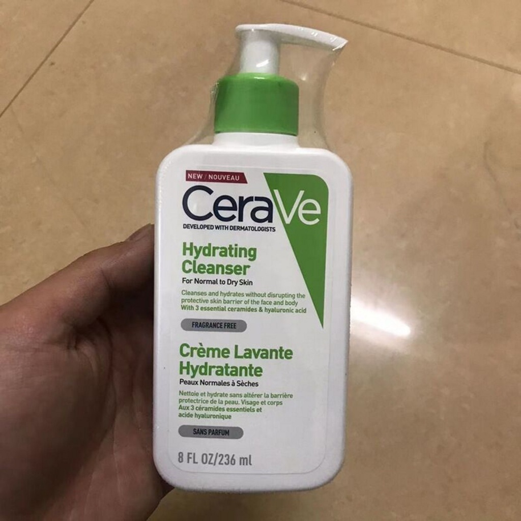 Ceravi Hydrating Facial Cleanser for Normal to Dry Skin