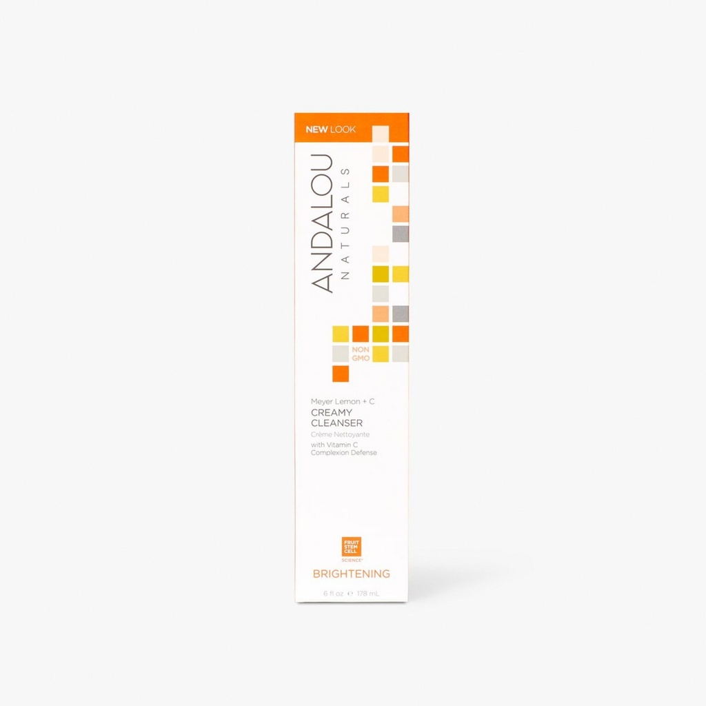 Andalou Naturals Meyer Lemon Vitamin C Creamy Cleanser