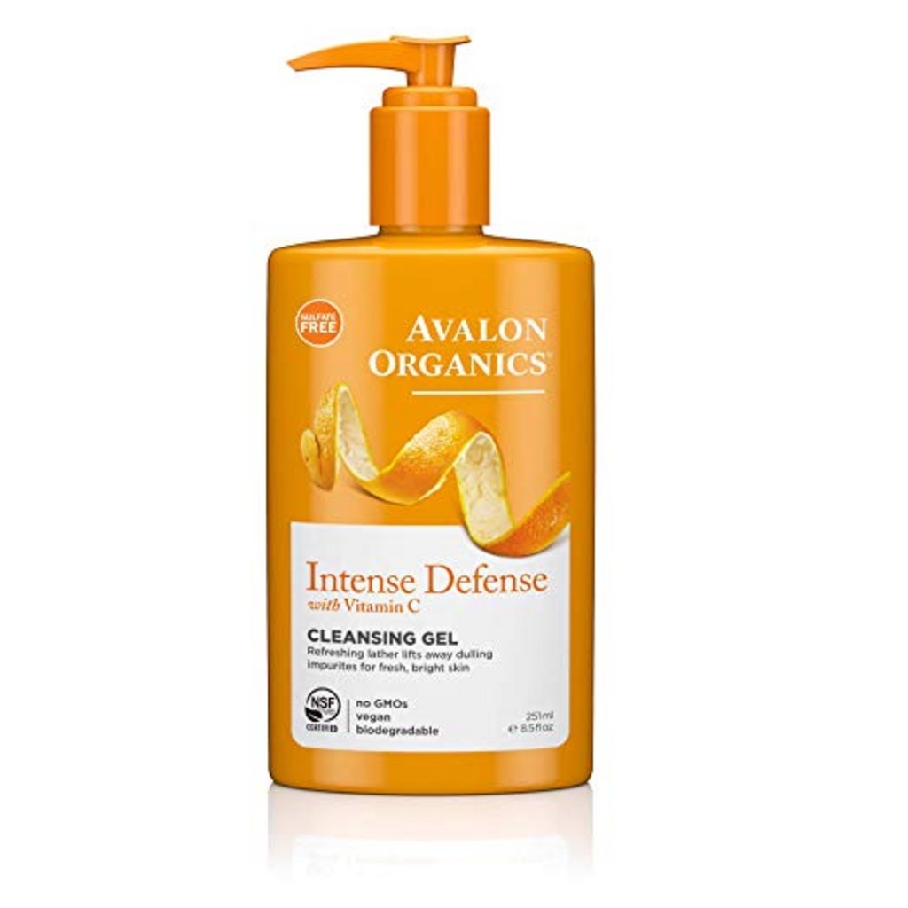 Avalon Organics Intense Defense Vitamin C Cleansing Gel