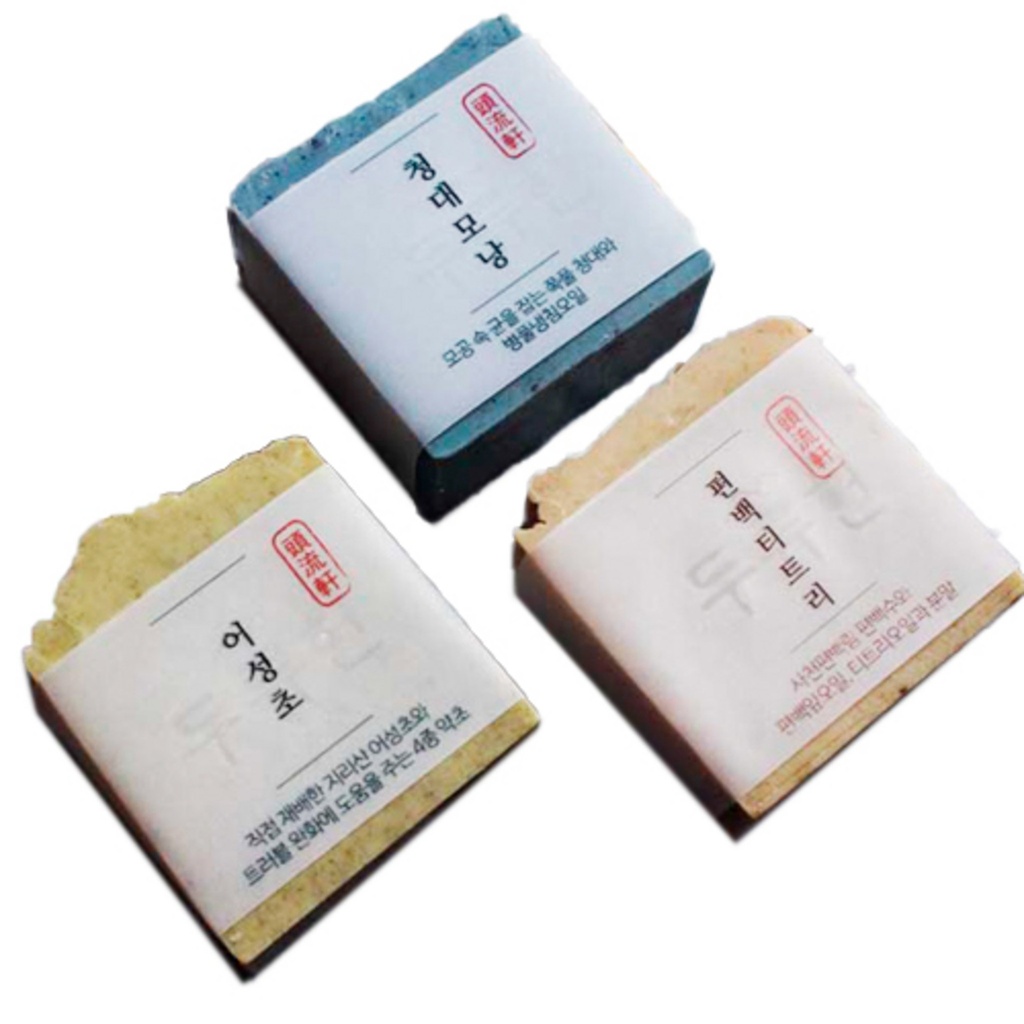 Duryuheon Eoseongcho + Cheongdae Hair Follicle + Cypress Tea Tree Soap Set