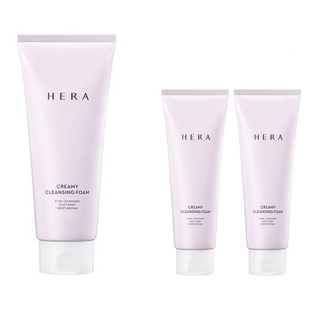 Hera Creamy Cleansing Foam Original 200ml + 50ml x 2p