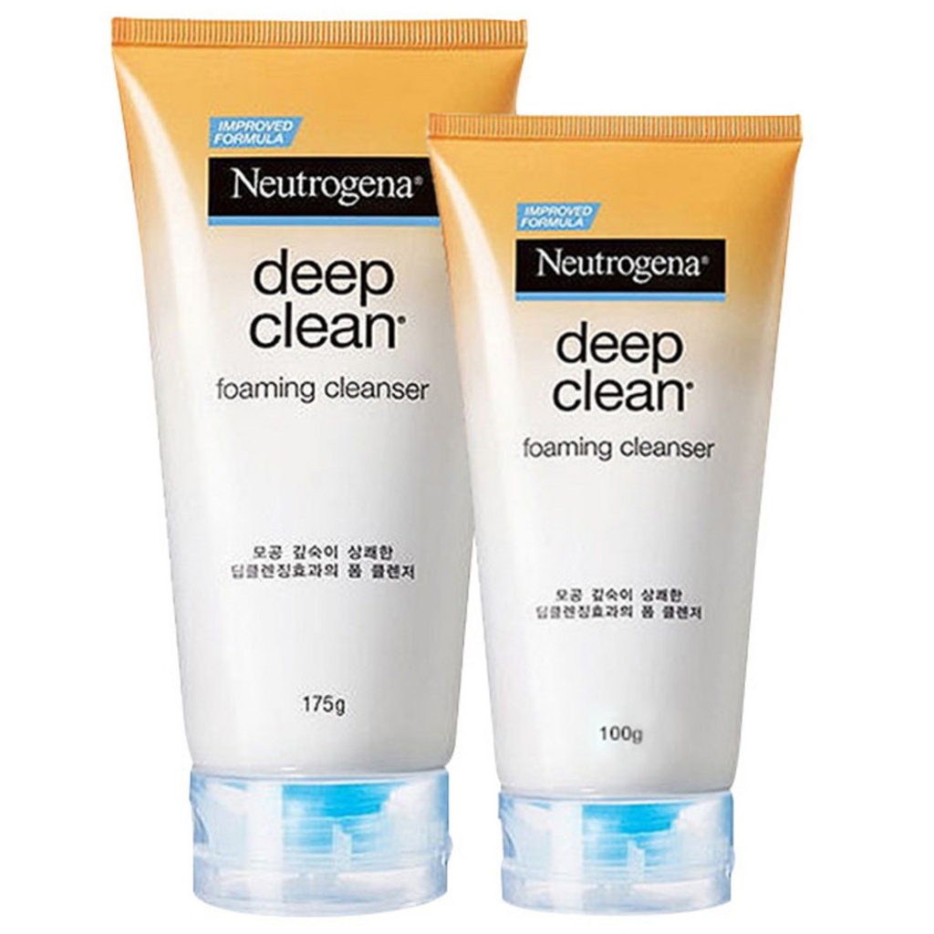 Neutrogena Deep Clean Foaming Cleanser 175g + 100g