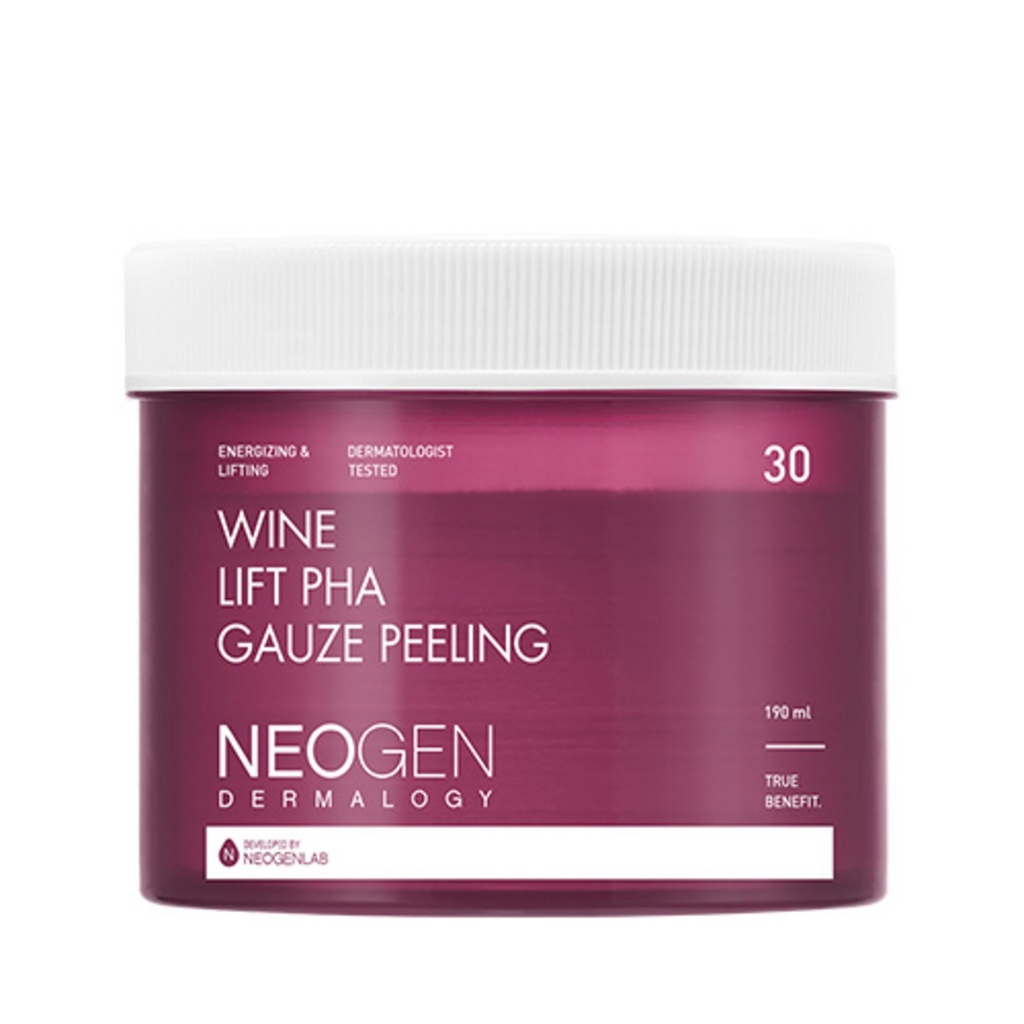 Neogen Dermalogy Wine Lift Paha Gauze Peeling