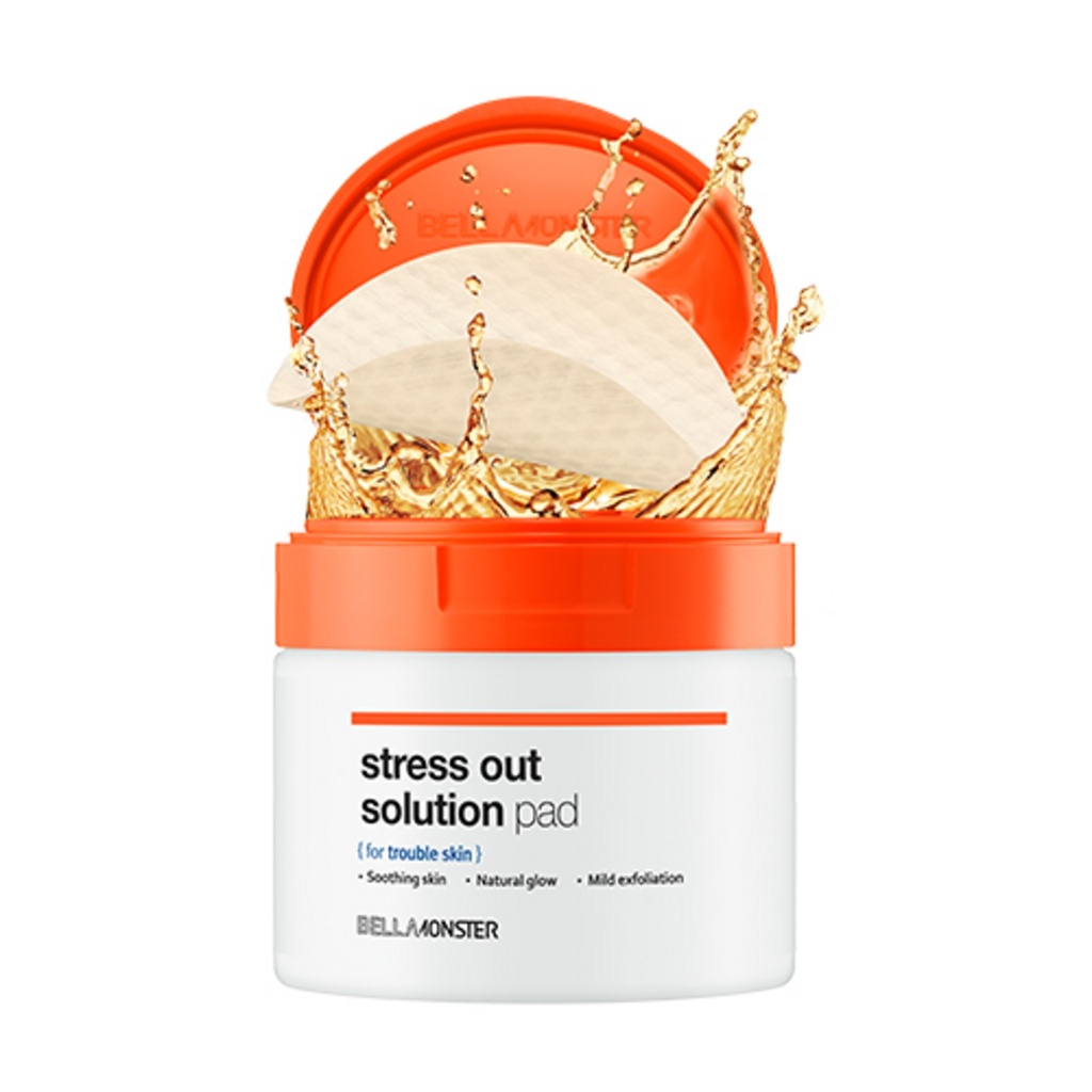 Bella Monster Stress Out Solution Carrot Pad 70p