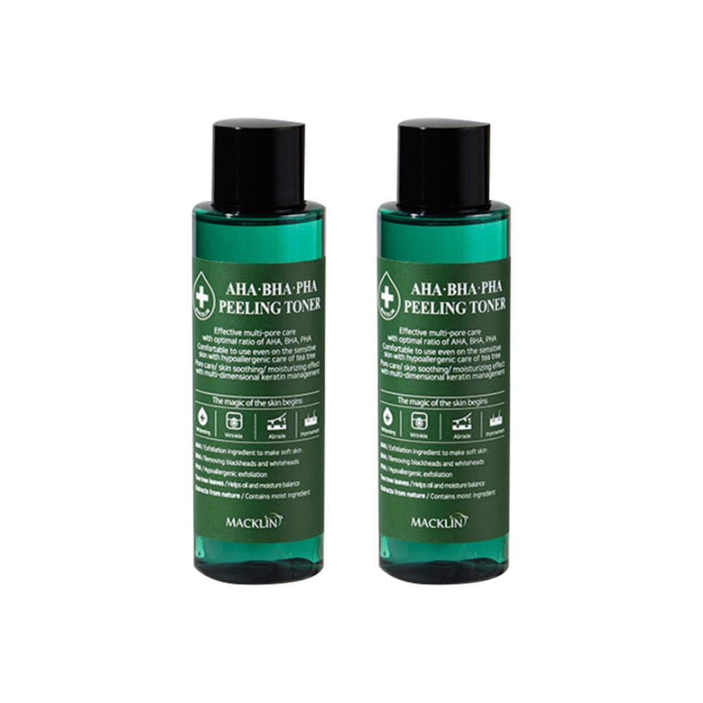 Macklin Cosmetics AHA BHA PHA Peeling Toner