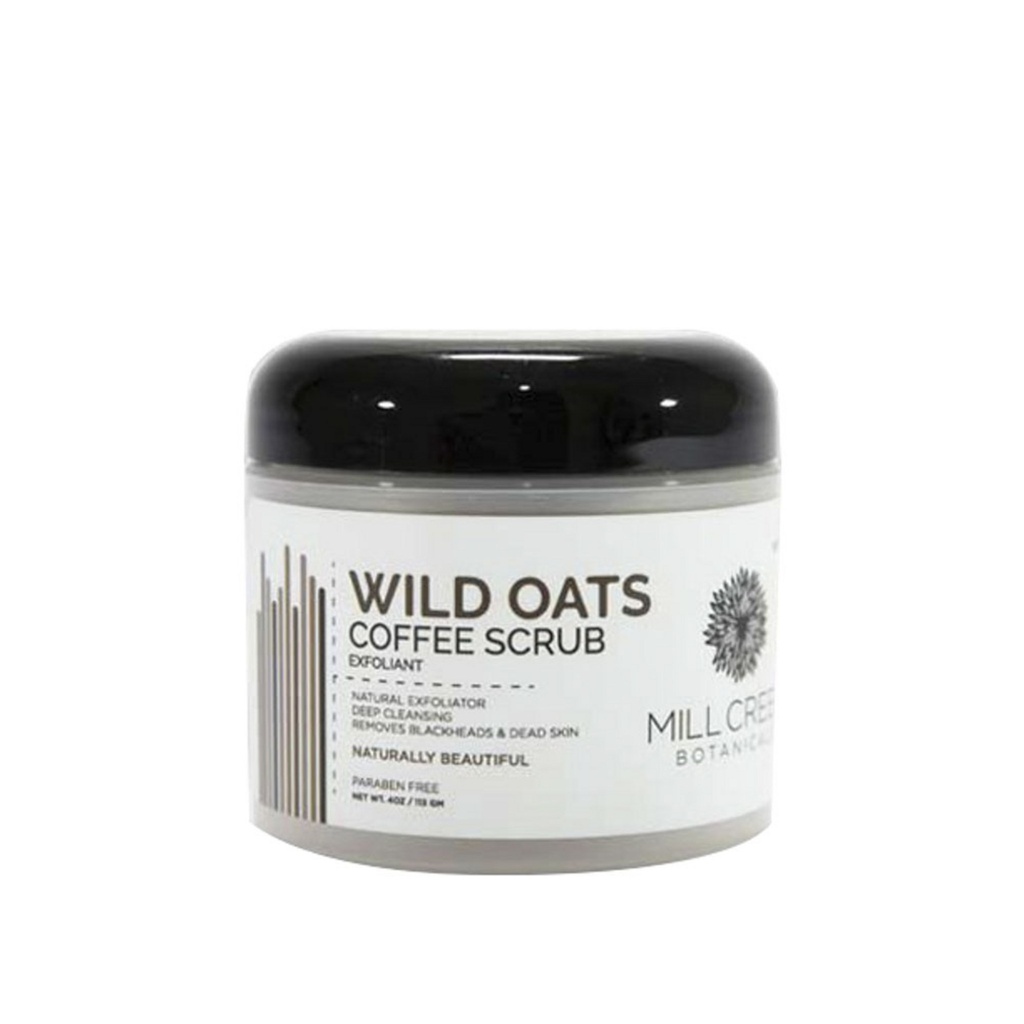 Mill Creek Botanicals Wild Oat Coffee Scrub