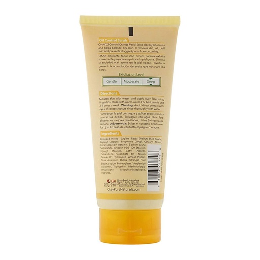 [SKU_KSZ6K_39UUY] Okay Oil Control Facial Scrub Orange