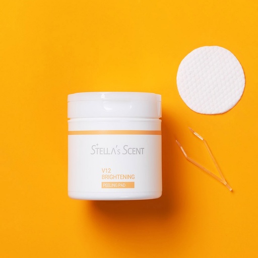 [SKU_2UBZFLX_5LNJQS1] Stellacent V12 Brightening Vitamin Peeling Pad 60p