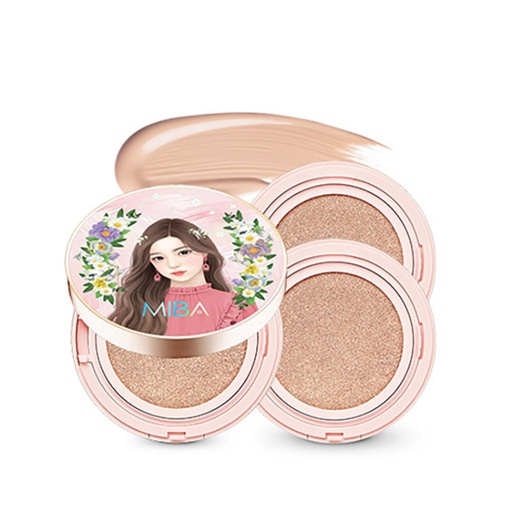 [SKU_PZ8AYB_18F826A] Miba Wang Cushion Season 2 Original 25g + Refill 25g x 2p Set